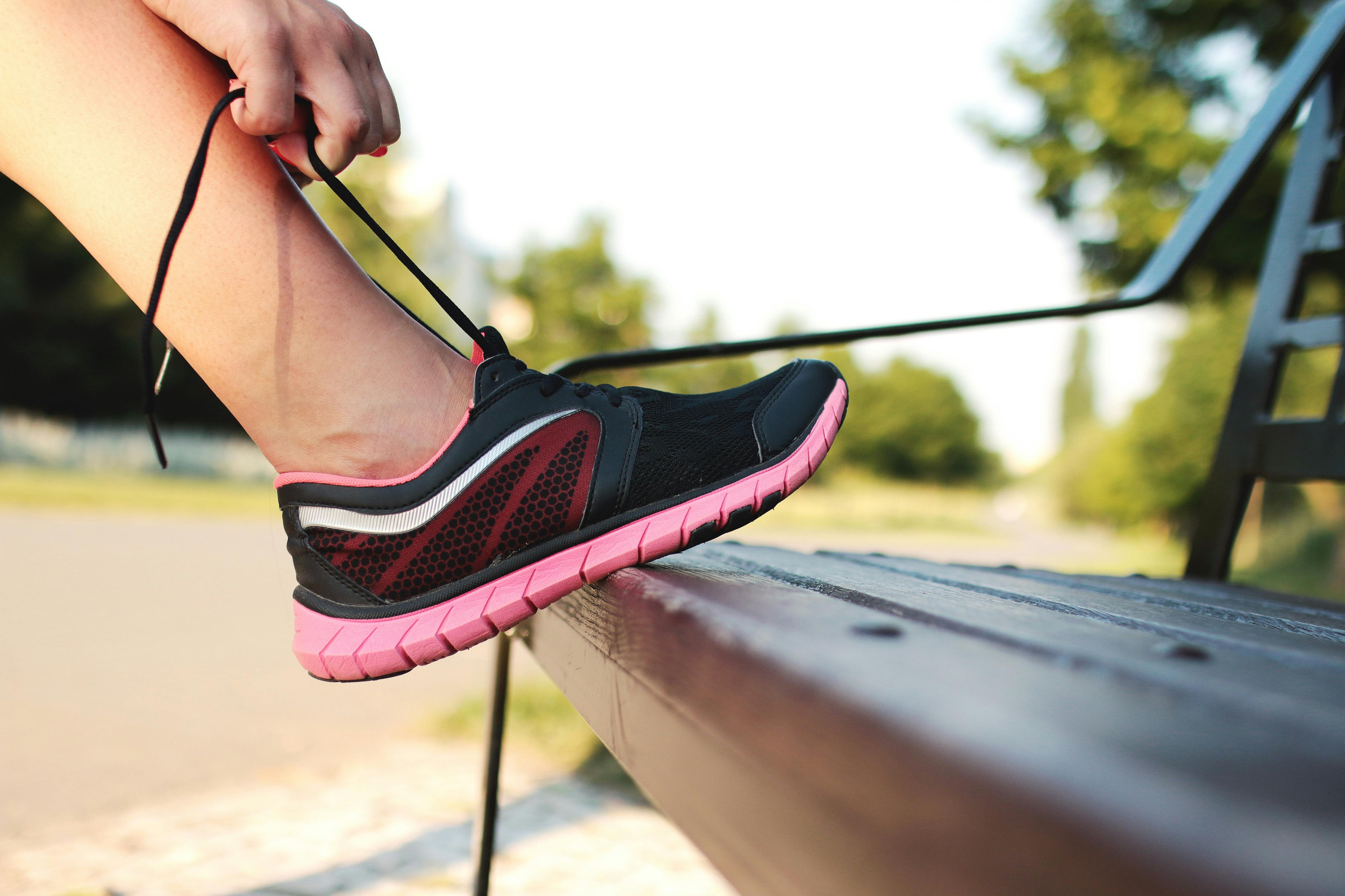 Trail running shoes and gear